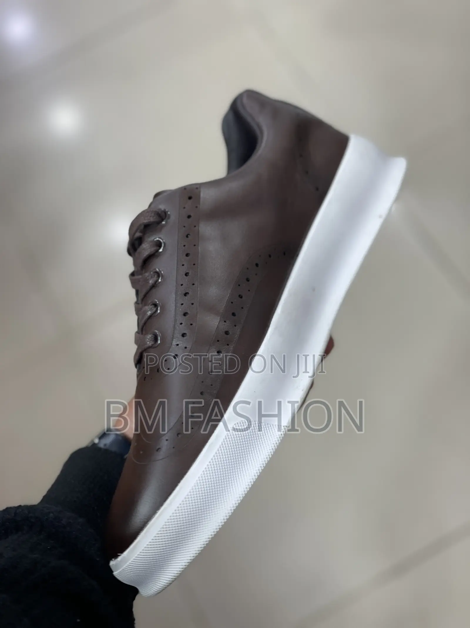 Boss Flats Brown Casual Mens Flats