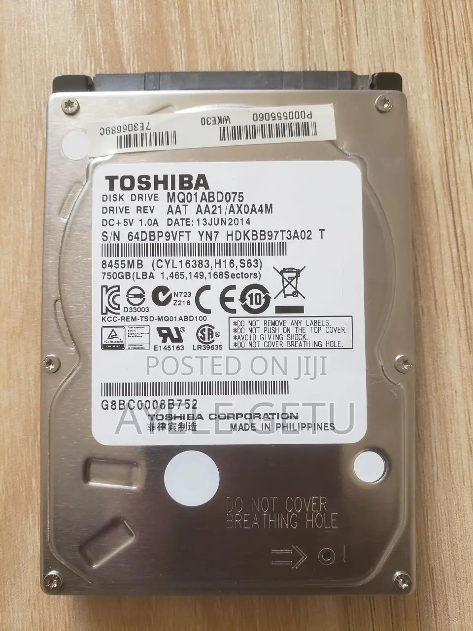 Hard Disc Drive