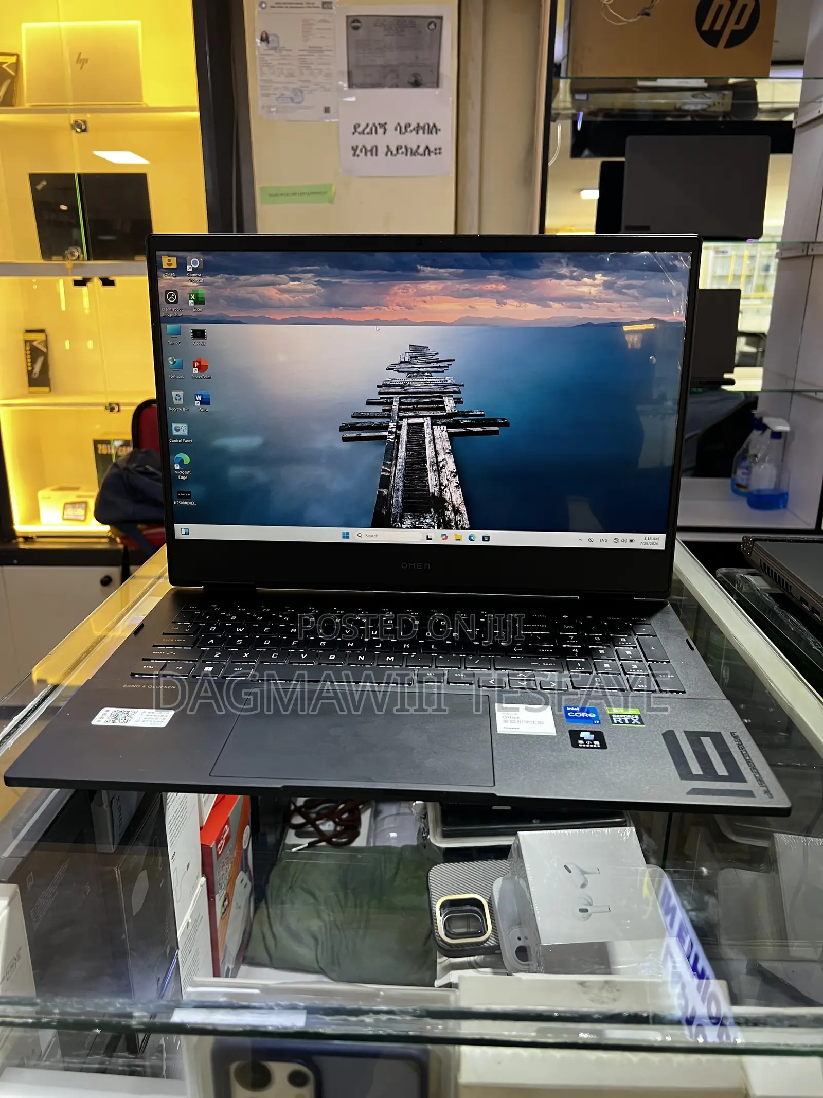 New Laptop HP Omen 16 16GB Intel Core i7 SSD 512GB