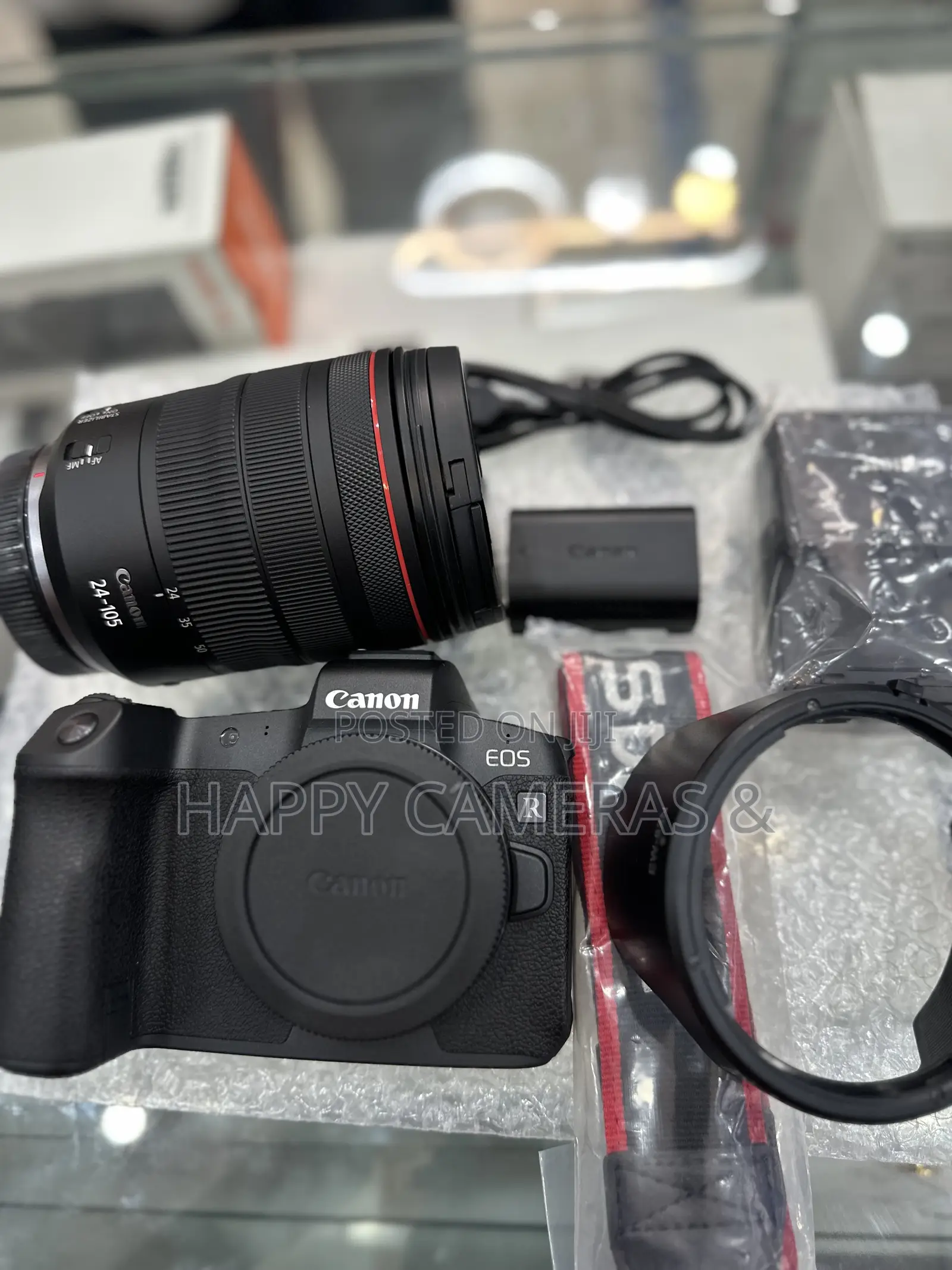 Canon R With 24-105mm Redring Lens