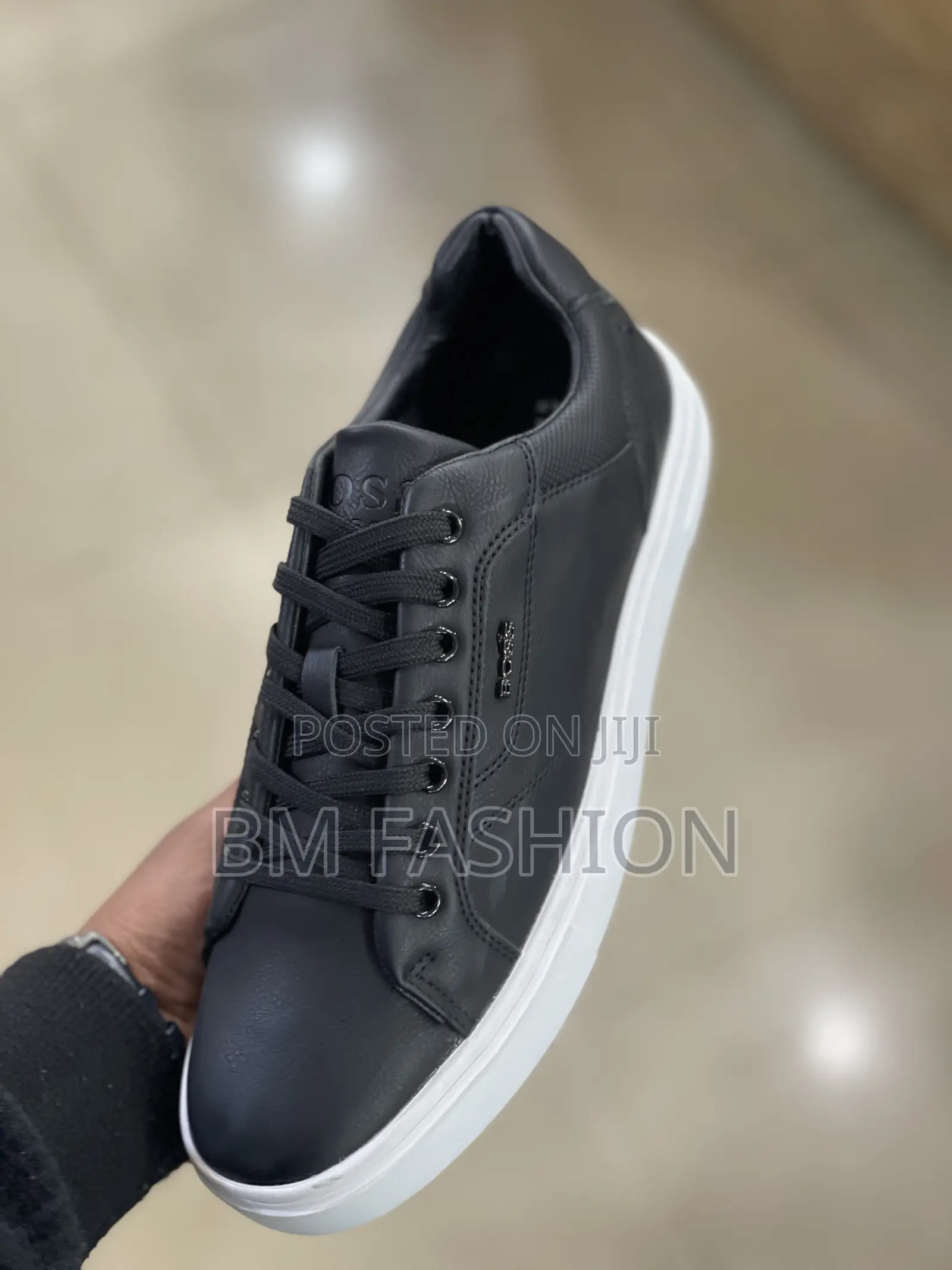 Boss Flats Mens Casual Shoes Suede