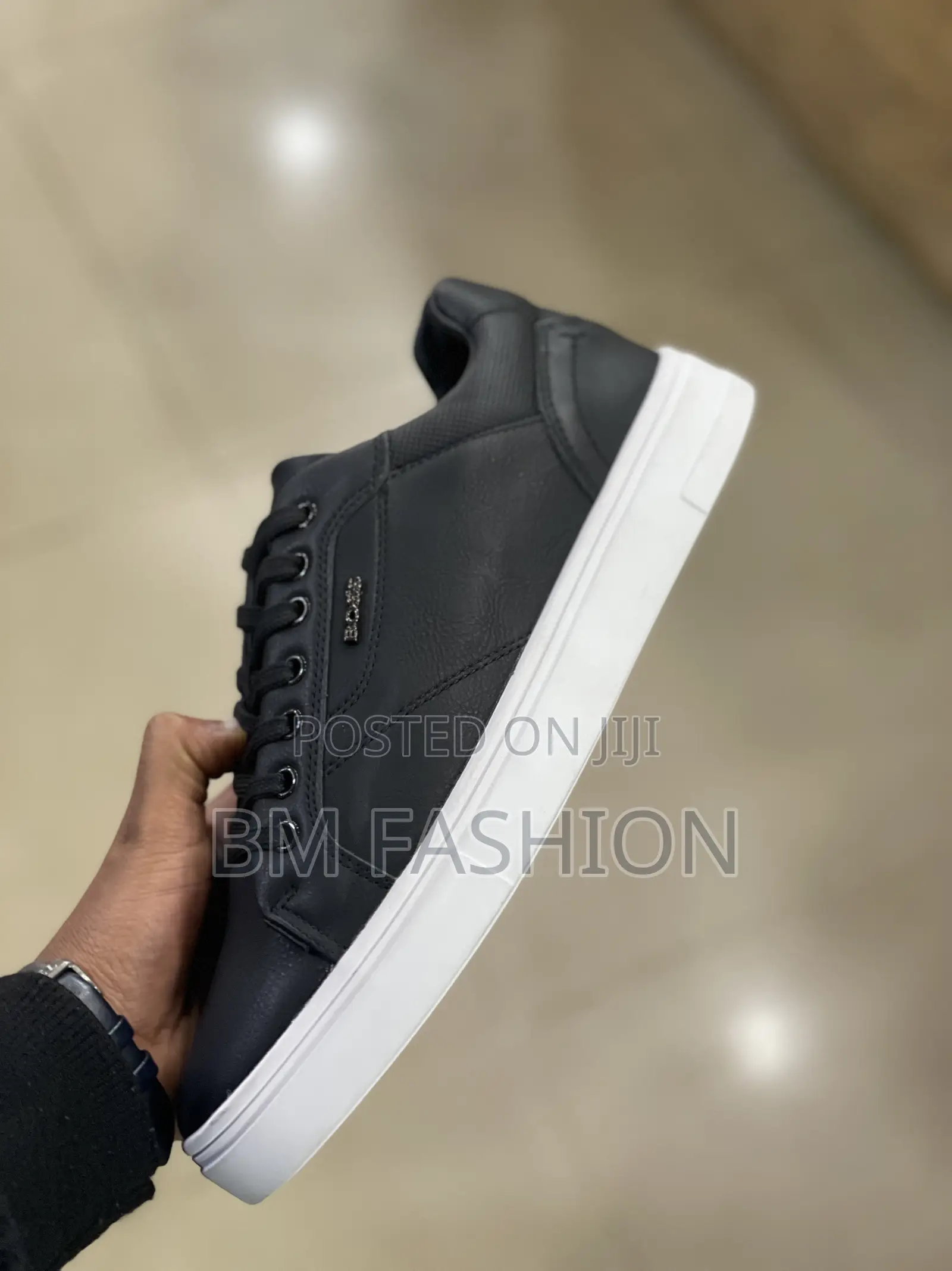 Boss Flats Mens Casual Shoes Suede