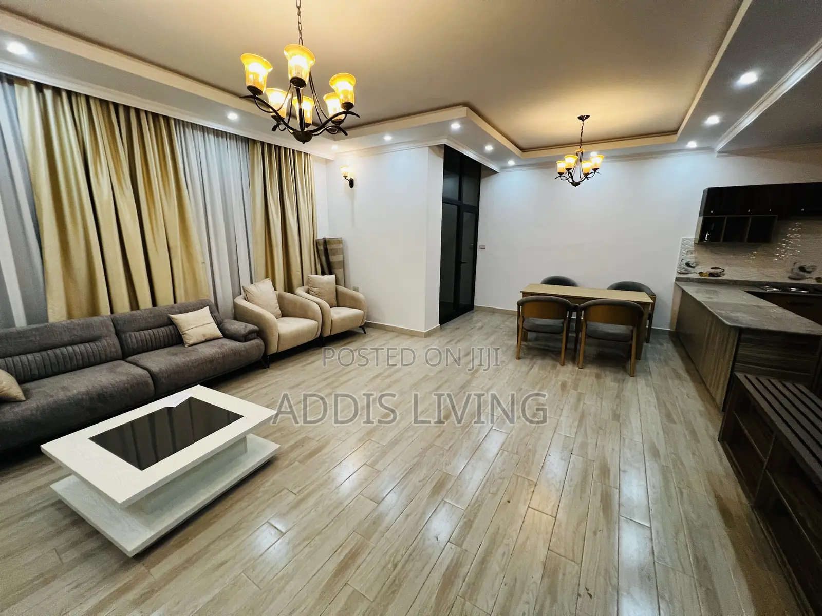 Furnished 2bdrm Apartment in Bole for rent