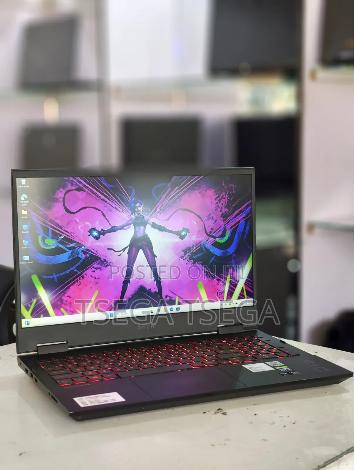 New Laptop HP Omen 15 16GB Intel Core i7 SSD 512GB