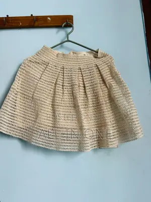 Cream Color Miniskirt