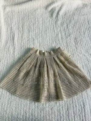 Cream Color Miniskirt