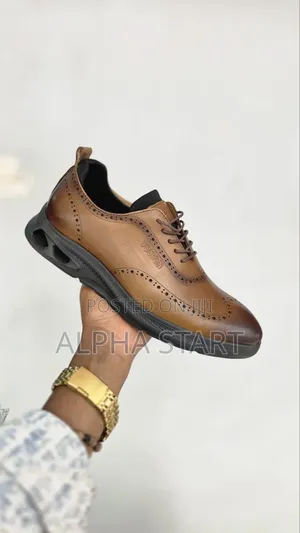 Voston High Master Quality Flat Lather Shoes for Man's