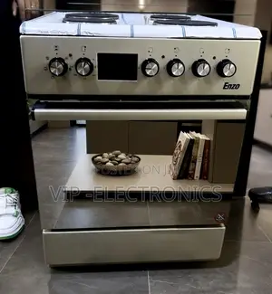 Enzo Oven 4 Burner Electric Cooker, Designed for Efficient Cooking
