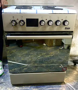 Enzo Oven 4 Burner Electric Cooker, Designed for Efficient Cooking