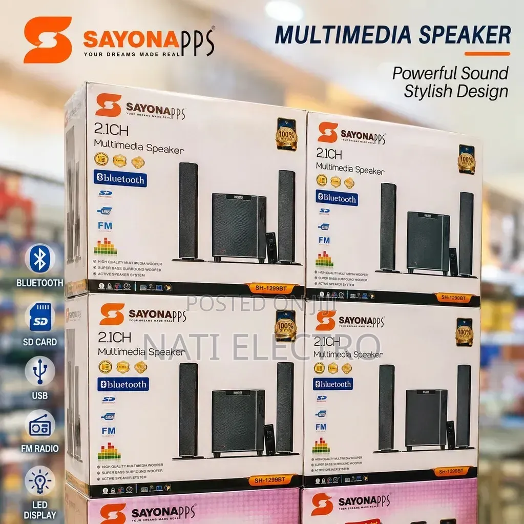 SAYONApps Multimedia Speakers