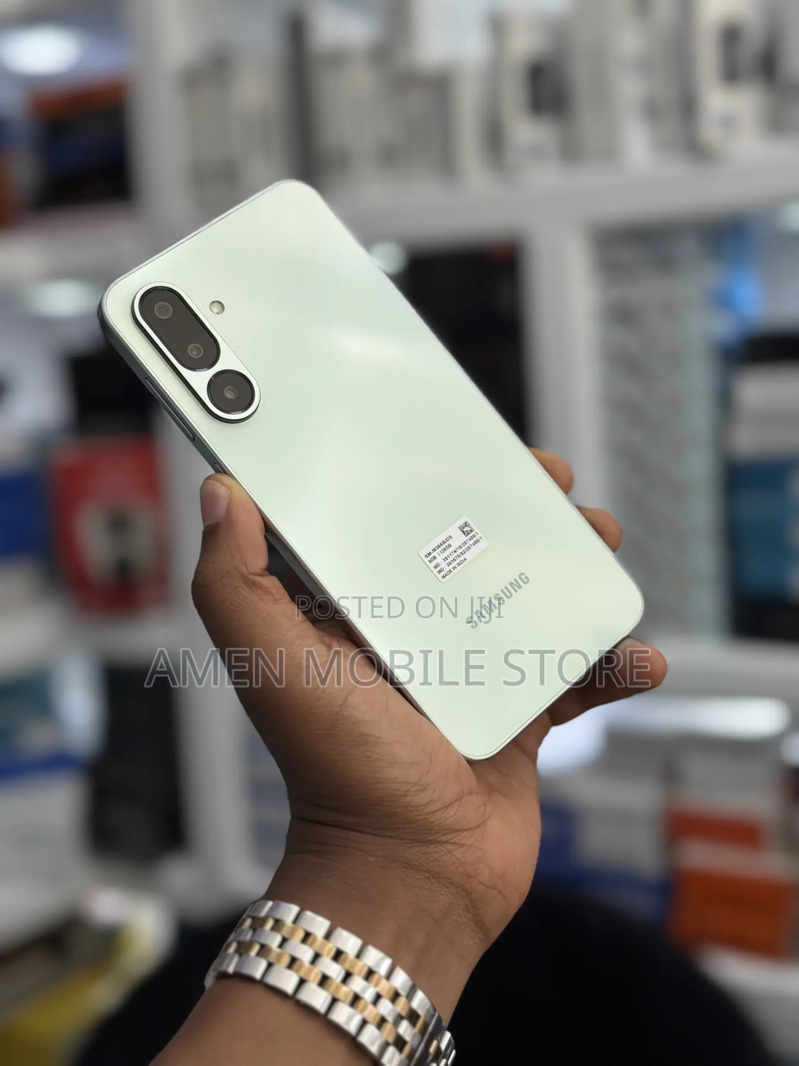 New Samsung Galaxy M36 5G 128 GB Blue