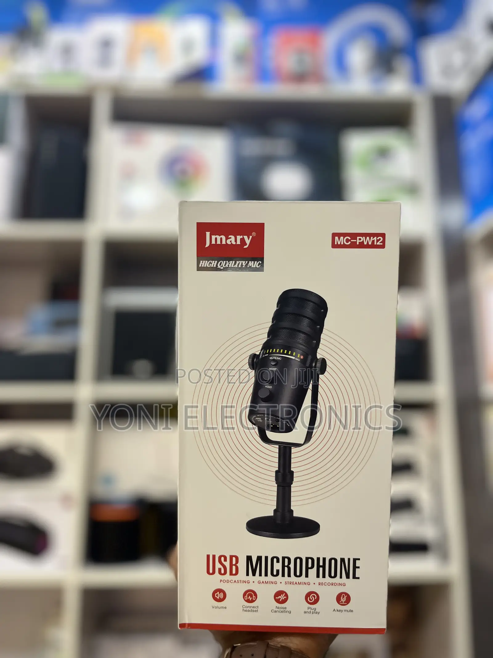 Jmary MC-PW12 USB Studio Condenser Microphone