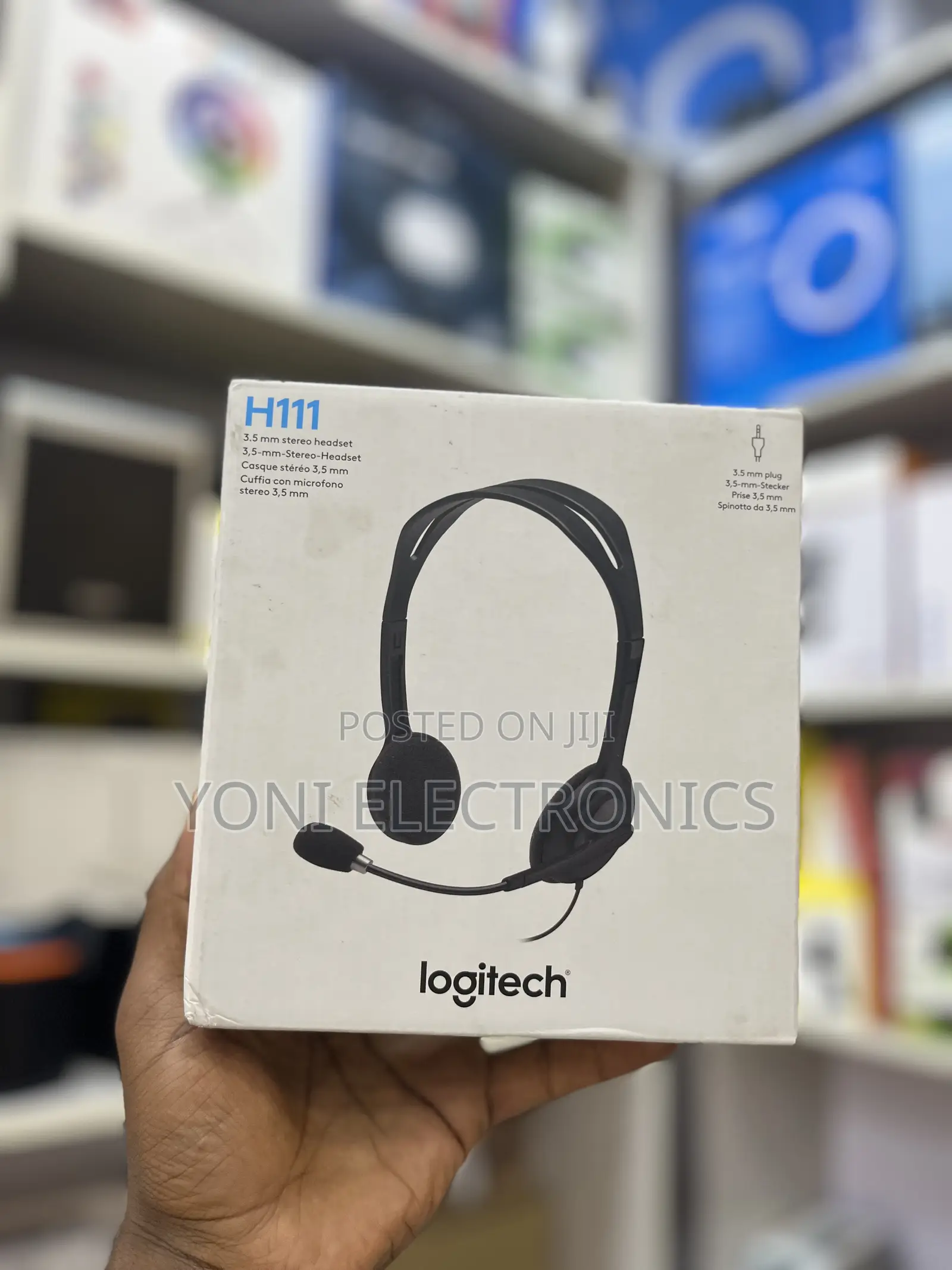 Logitech H111 3.5mm Wired Multi-Device Stereo Headset