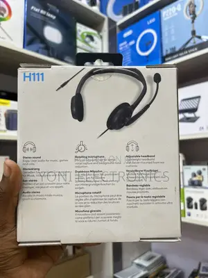 Logitech H111 3.5mm Wired Multi-Device Stereo Headset