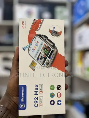 Smartbarry C92 Max 4G Smartwatch With Dual Camera SIM Card Support
