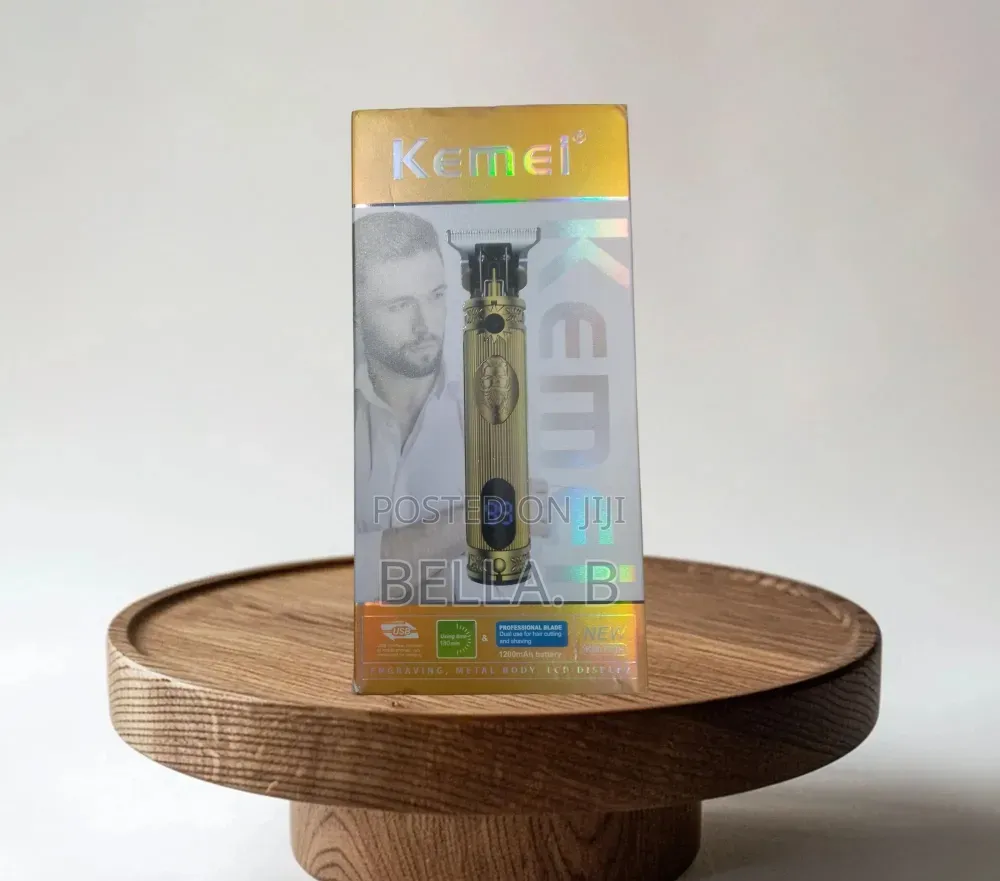 Kemei Hair Clipper: Precision Haircuts Made Easy.