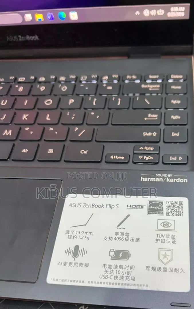 New Laptop Asus Zenbook 14 16GB Intel Core i7 SSD 512GB