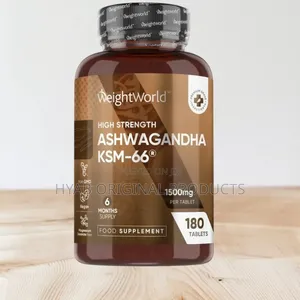 KSM -66 Ashwagandha , 180 Tablets( 6 Month Suply)