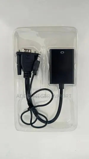 HDMI to VGA Converter Adapter With 3.5mm Audio