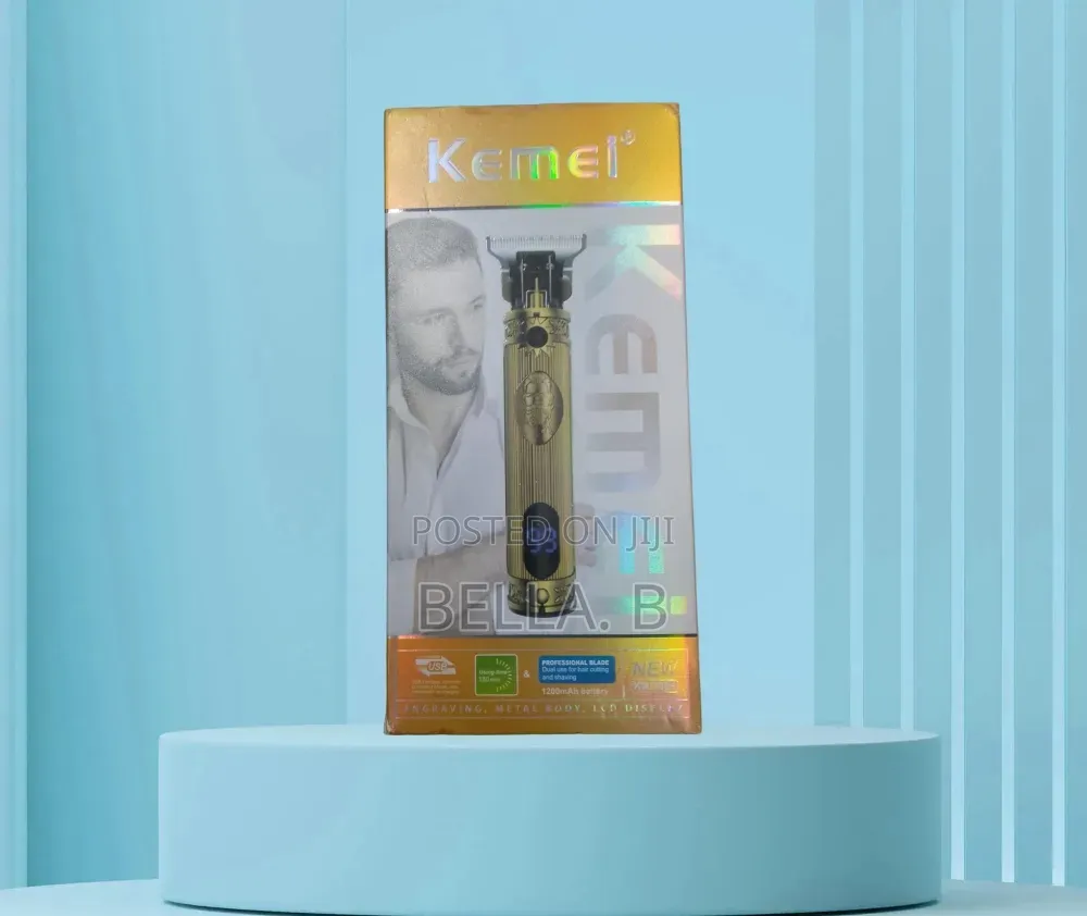 Kemei Hair Clipper : Stylish Grooming Companion.