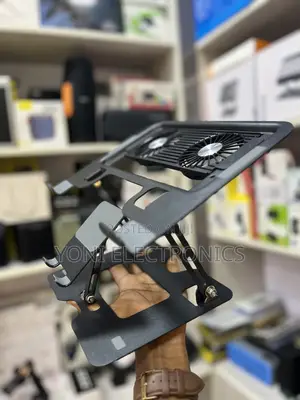 Portable Laptop Stand With Dual Cooling Fans