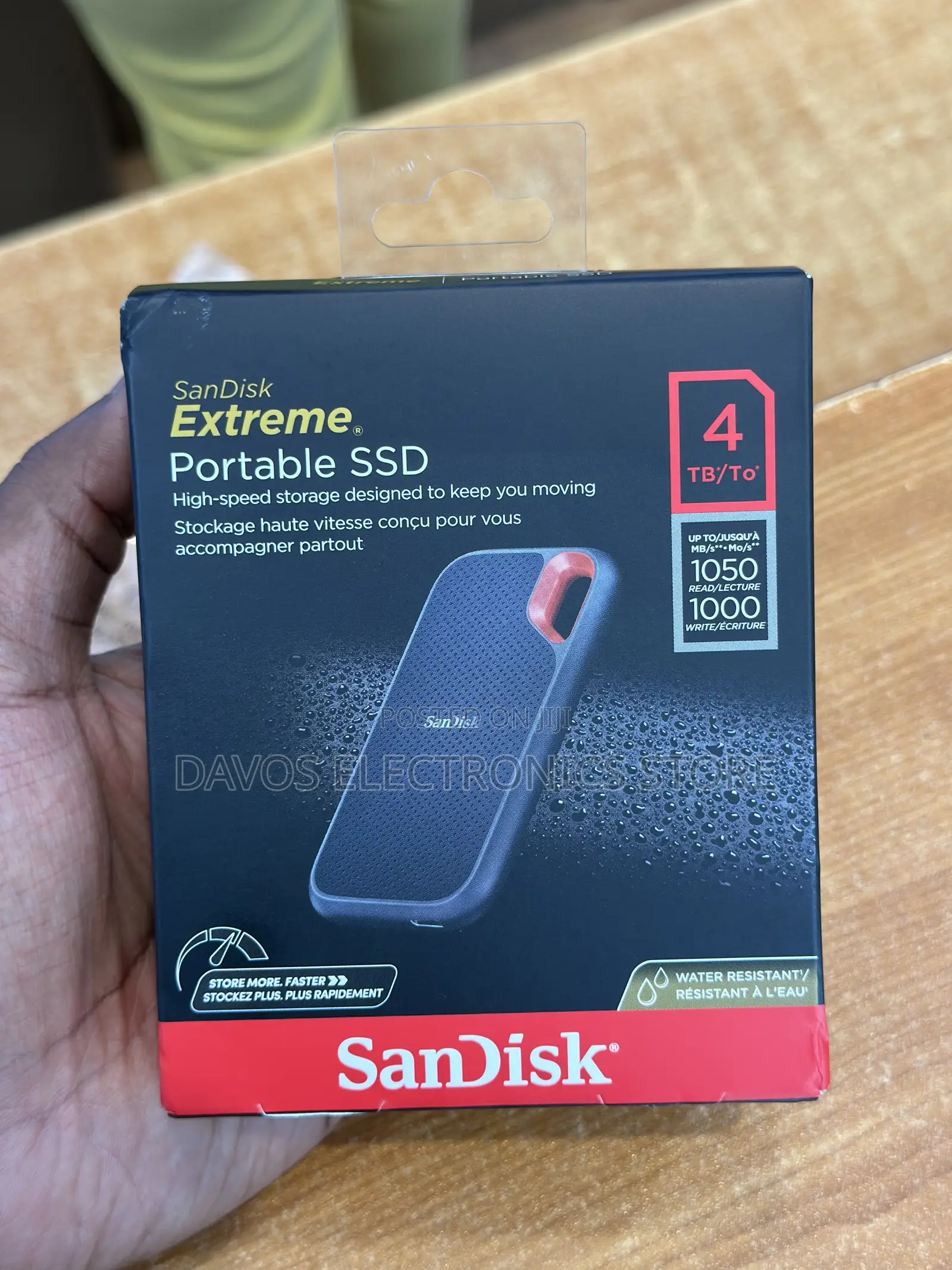 SanDisk 4TB Extreme Portable SSD