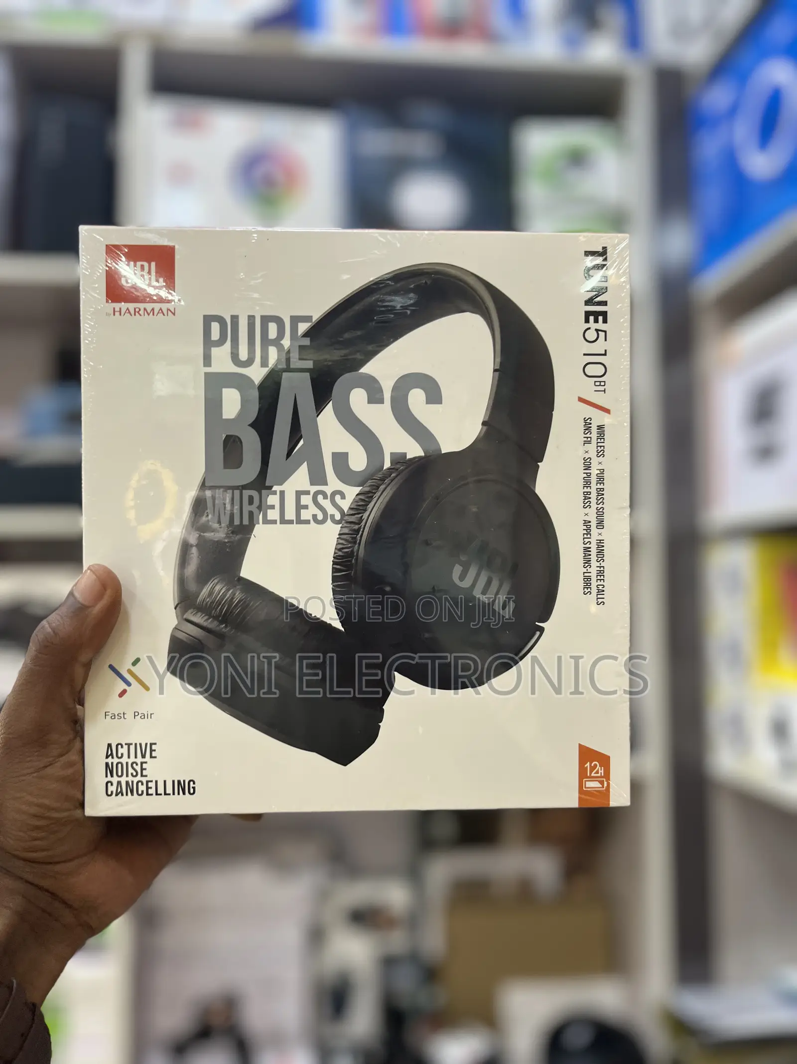 JBL Tune 510BT Wireless on-Ear Headphones