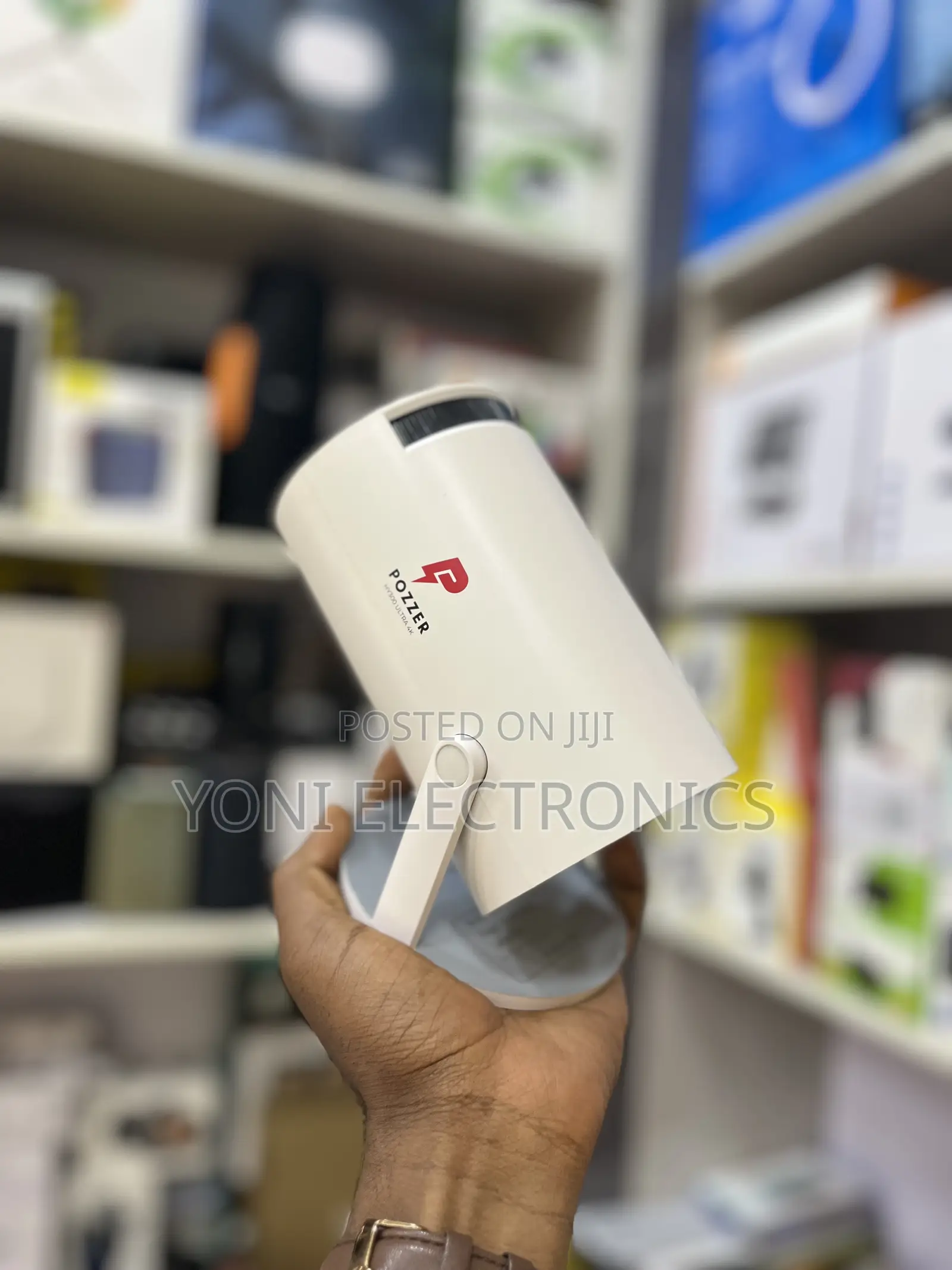POZZER HY300 180° Rotating Smart Cinema Projector
