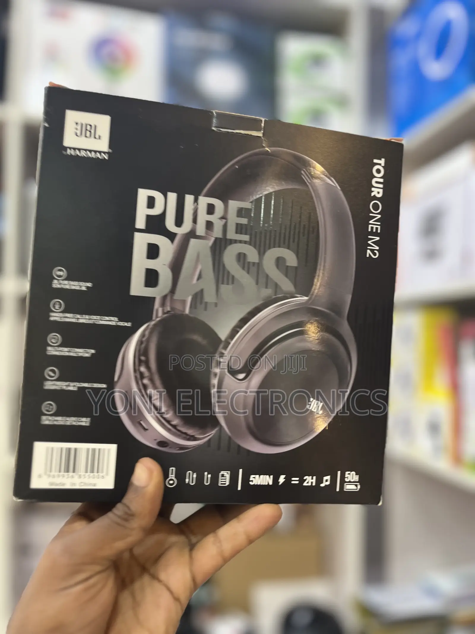 JBL Tour One M2 Premium Over-Ear Headphones With Spatial Sound