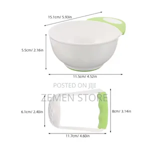 Baby Food Mash Serve Bowl Set – Manual Infant Puree Maker Grinder