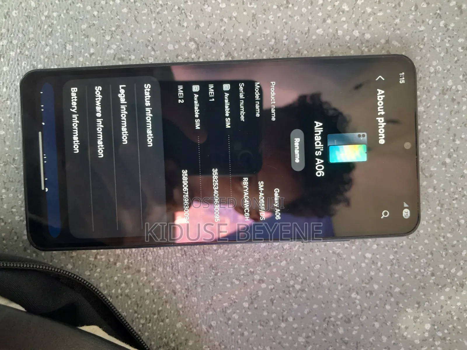 Samsung Galaxy A06 64 GB Black