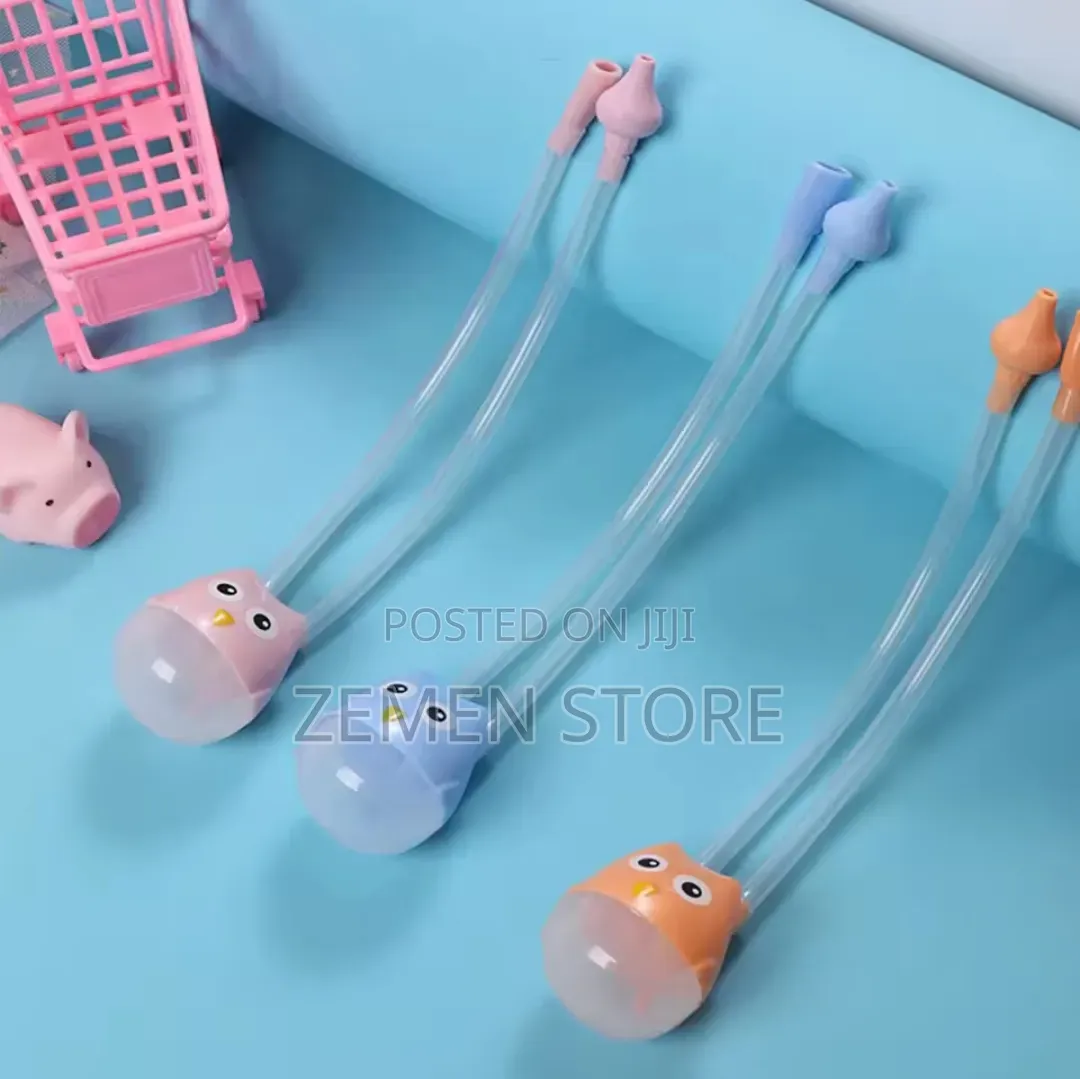 Nasal Aspirator Mucus Extractor – Gentle Manual Silicone Nose Cleaner