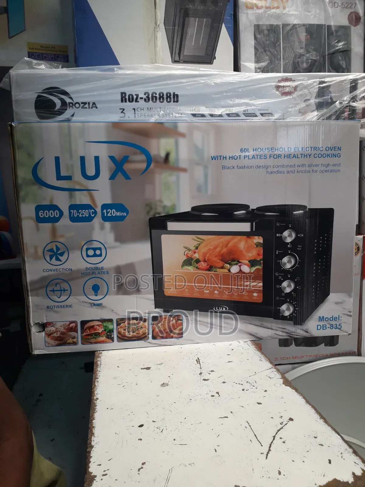 Lux Mini Oven 60 Liter