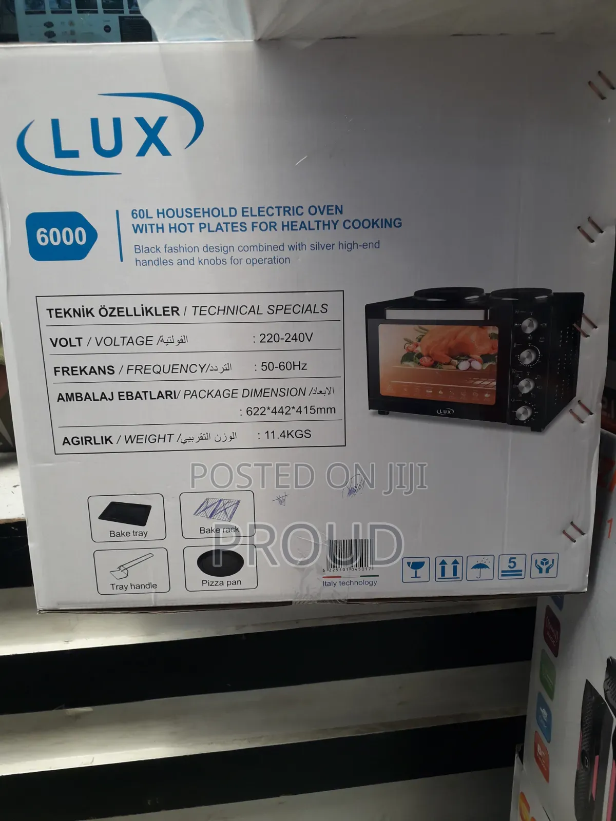 Lux Mini Oven 60 Liter