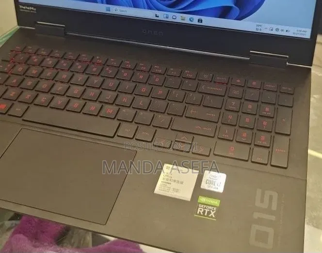 New Laptop HP Omen 15 16GB Intel Core i7 SSD 512GB