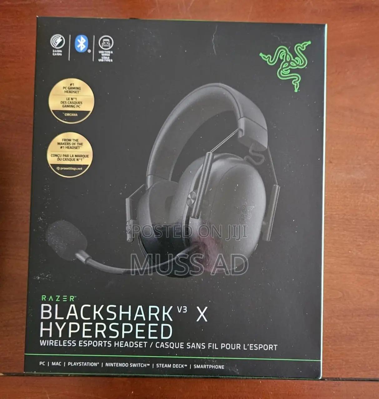 Razer BlackShark V3 X HyperSpeed Wireless Gaming Headset