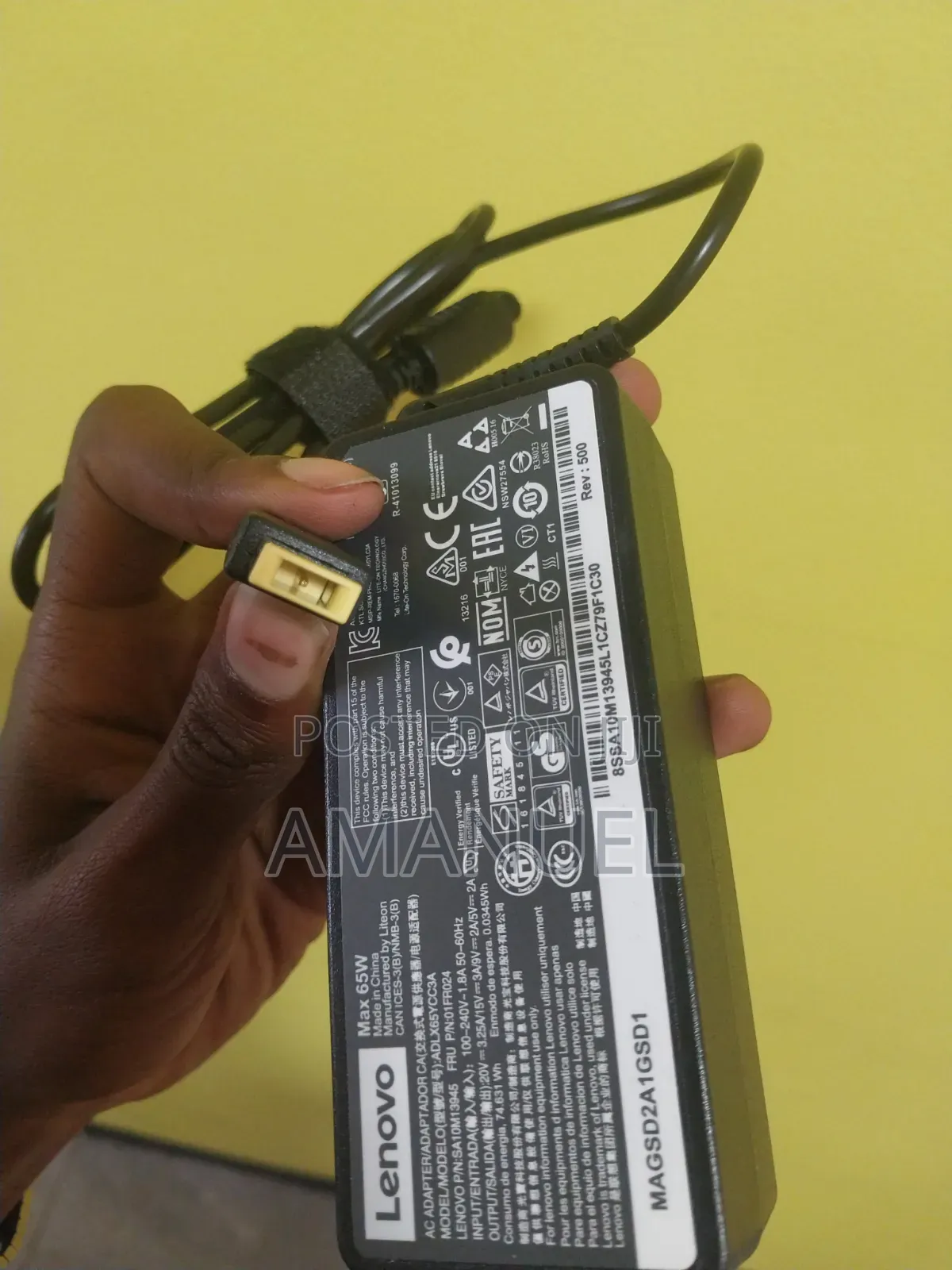 Lenovo 65w USB Adaptor