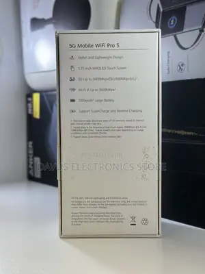 Huawei 5G Mobile WiFi Pro 5 Router