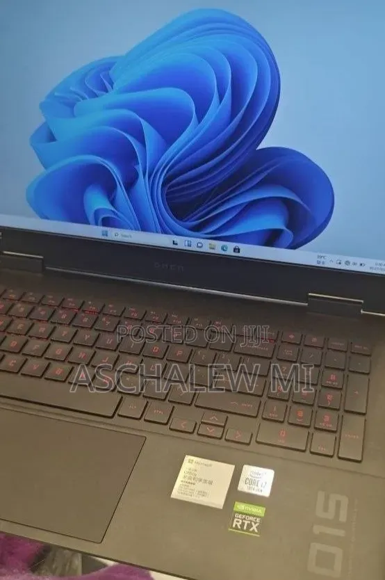 New Laptop HP Omen 15 16GB Intel Core i7 SSD 512GB