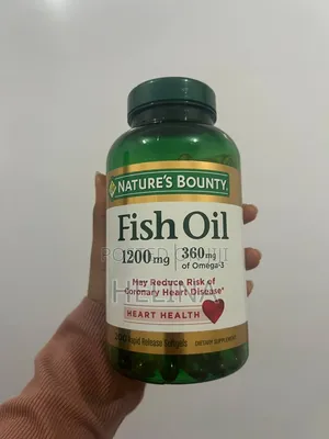 200 Rapid Release Softgels 1200mg Fish Oil Reduce Risk of Health Case