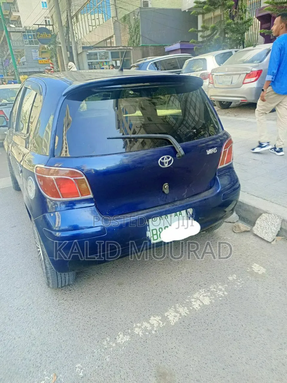 Toyota Vitz 2003 Blue