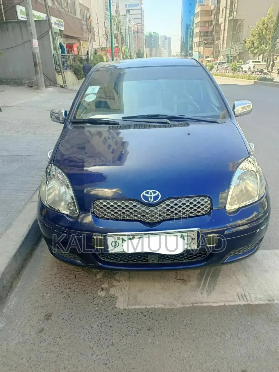 Toyota Vitz 2003 Blue