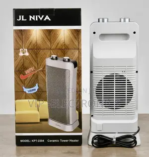 JL Niva Room Heater Ceramic Tower Featuring a Powerful 2000W PTC