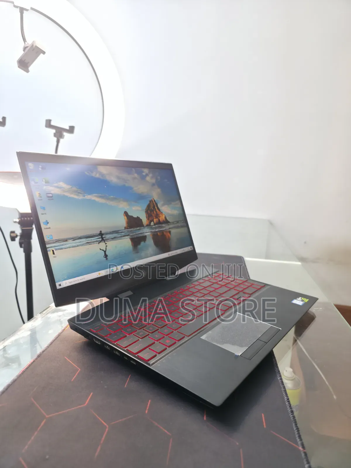 New Laptop HP Omen 15-dh002nr 8GB Intel Core i7 SSD 512GB