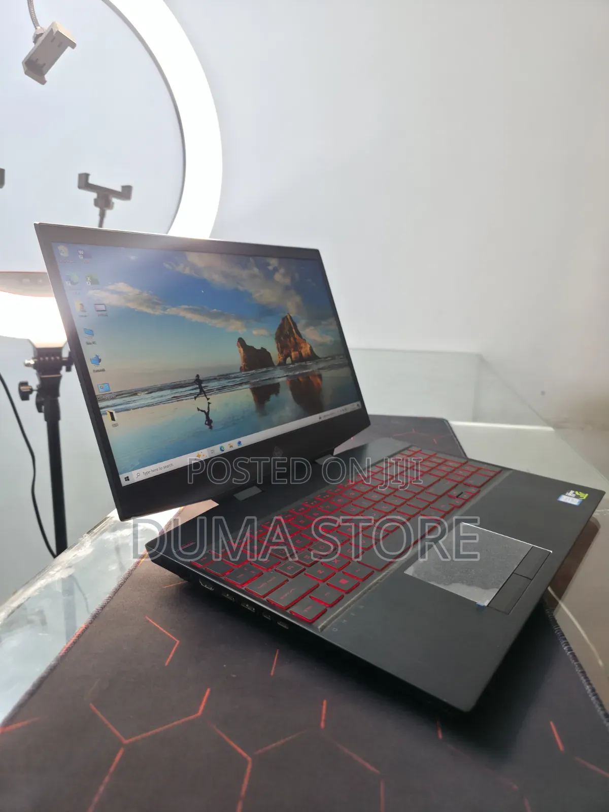 New Laptop HP Omen 15-dh002nr 8GB Intel Core i7 SSD 512GB