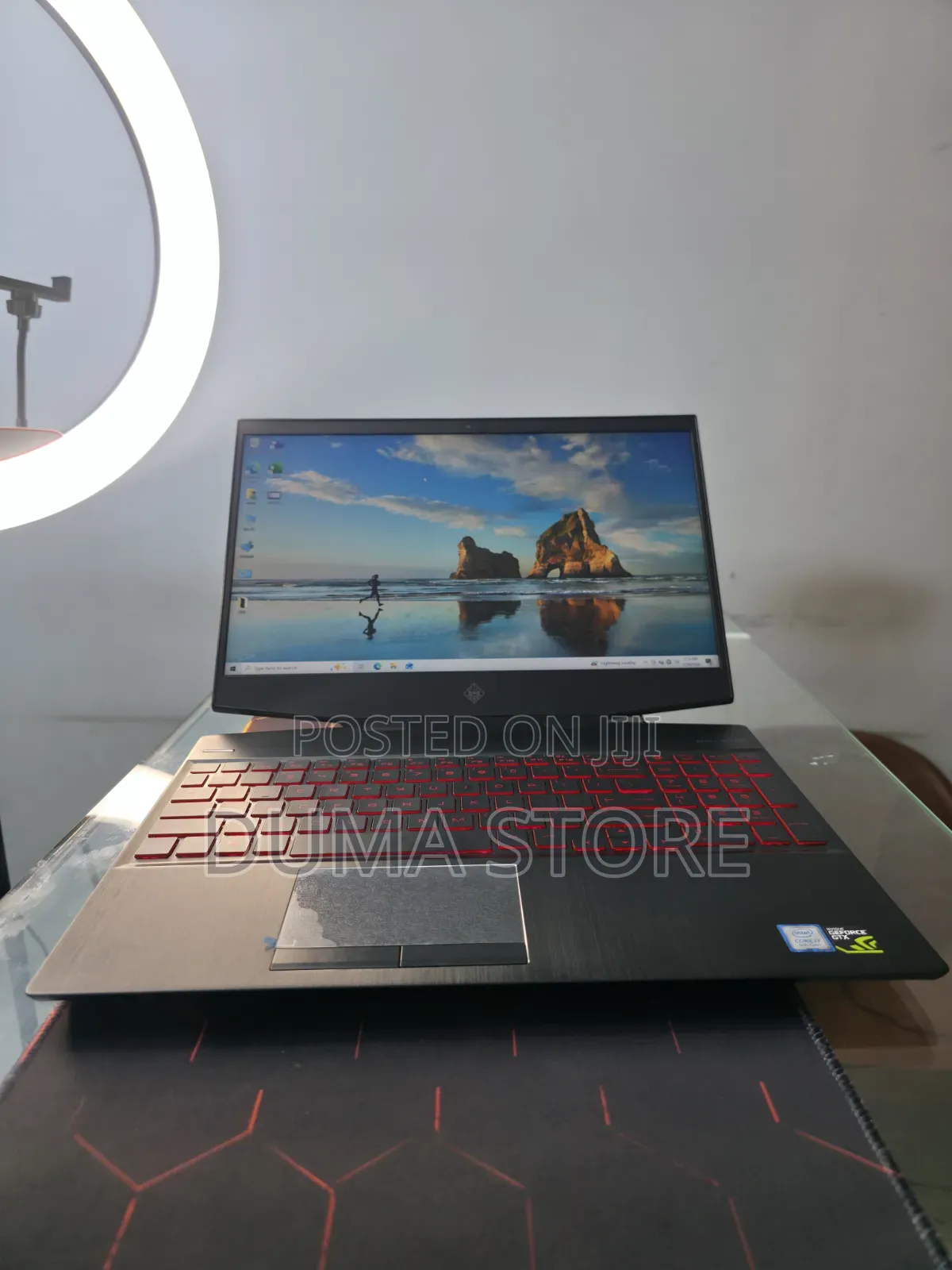 New Laptop HP Omen 15-dh002nr 8GB Intel Core i7 SSD 512GB