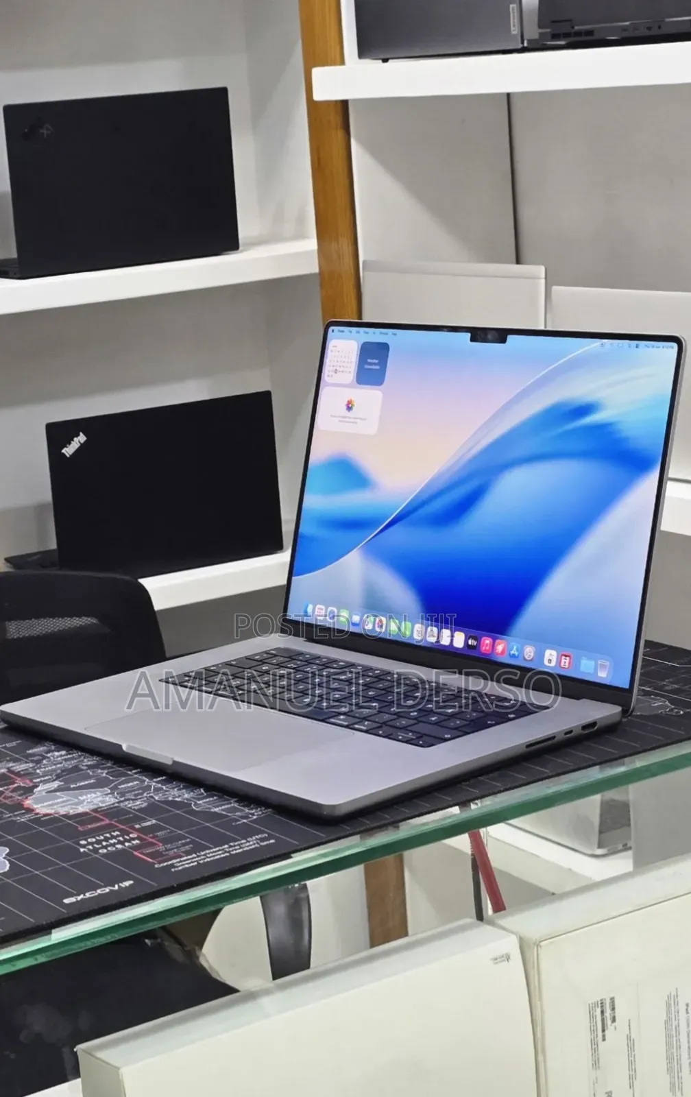 New Laptop Apple MacBook Pro 2021 M1 64GB Apple M1 Max SSD 1T