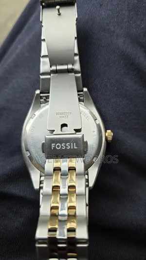 Original FOSSIL Men's Two-Tone Stailness Steal Watche