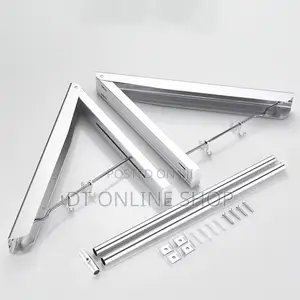 Foldable Wall-Mounted Clothes Rack