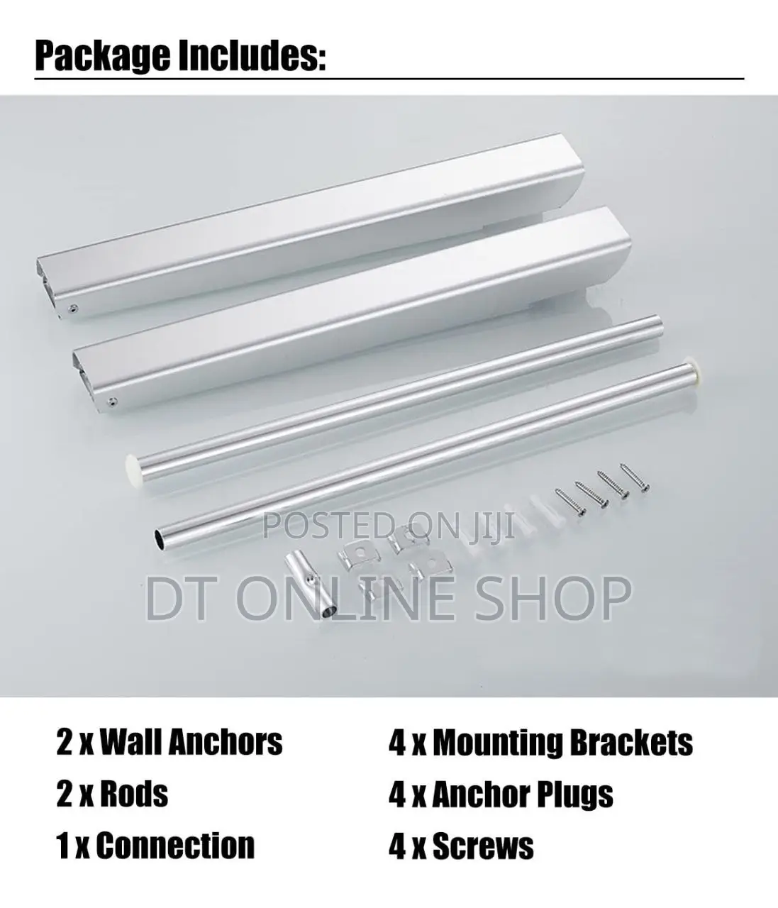 Foldable Wall-Mounted Clothes Rack
